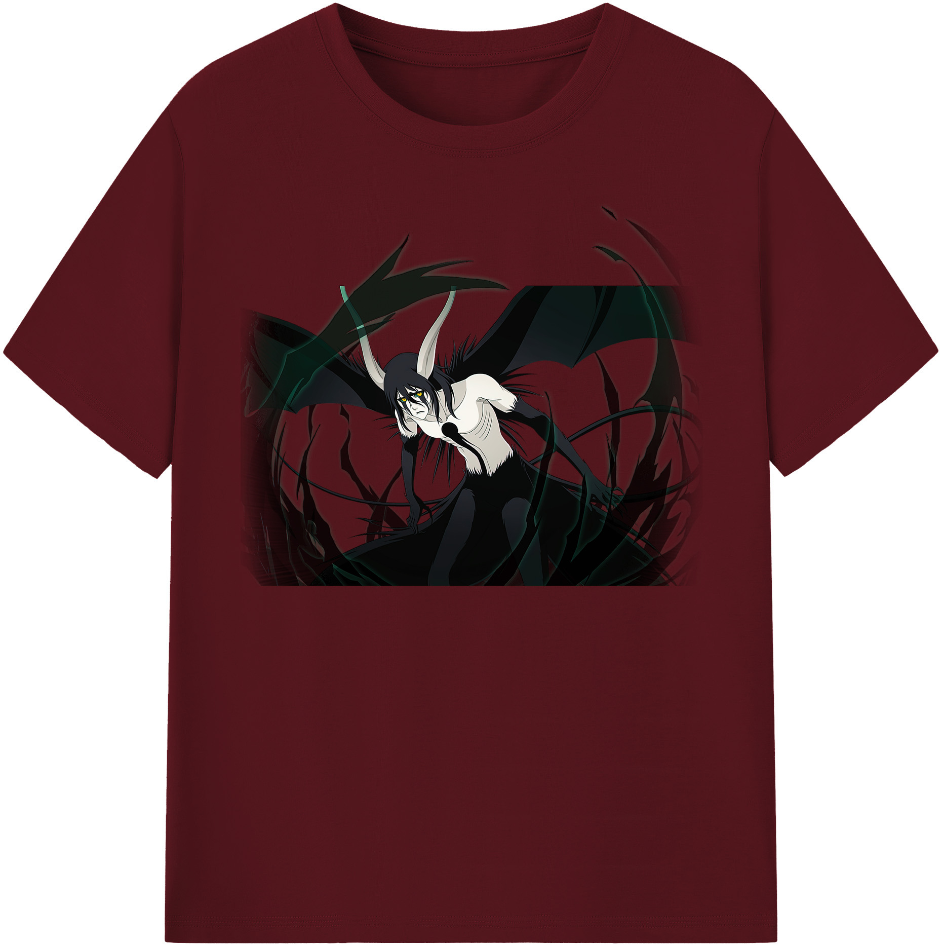 （画像用） ブリーチ ウルキオラ·シファー BLEACH Ulquiorra cifer 綿100％半袖Tシャツ（フロントプリント）